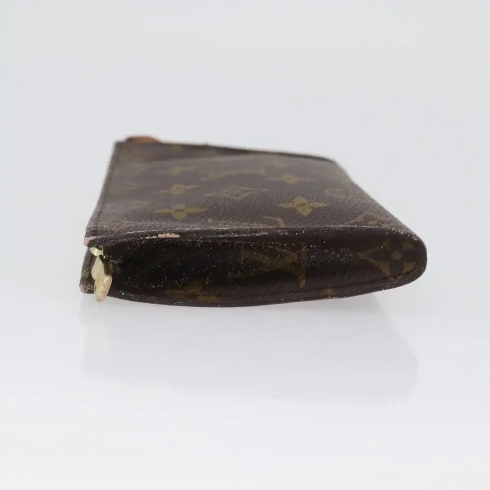 Louis Vuitton Monogram Bucket GM Accessory Pouch Brown